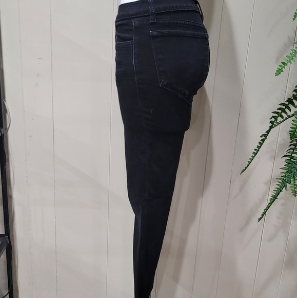J BRAND Black Low Ride Denim Skinny Jeans Women's Sz 27 - Picture 3 of 15